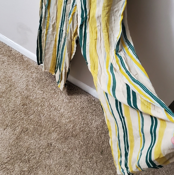 Green and Yellow Jumpsuit - Picture 2 of 3